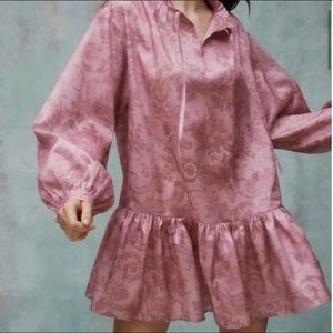 Laura Ashley x Urban Outfitters Tie Neck Dress NWT